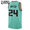 Dres Charlotte Hornets Brandon Miller Jordan 2024-25 City Edition Teal Swingman - Dječji